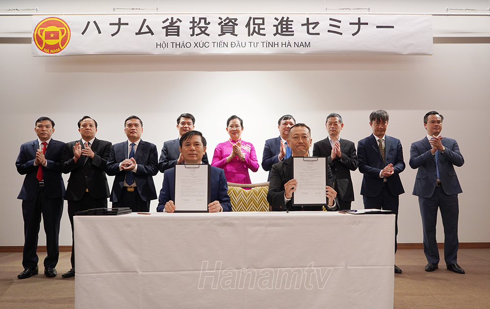 Tỉnh Hà Nam tổ chức thành công Hội thảo xúc tiến đầu tư tại Nhật Bản